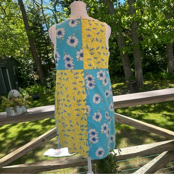 Vintage Lilly Pulitzer Dress Women 4 Dragon Fly Patchwork Bow Daisy Party Core - Picture 5 of 10